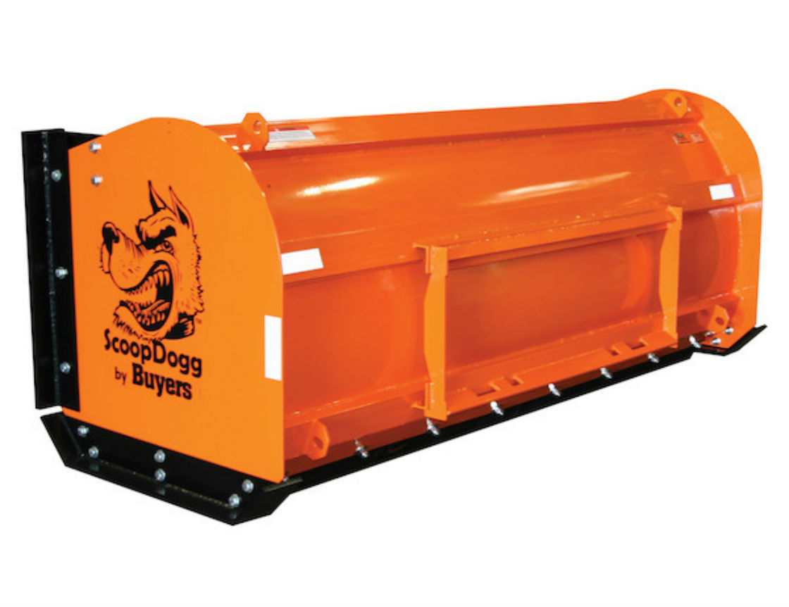 ScoopDogg Model 9153008 Snow Pusher Back Drag Kit - For Use With 8 Foot Wide Snow Pusher On 5,500+ lb. Skid-Steer Machines